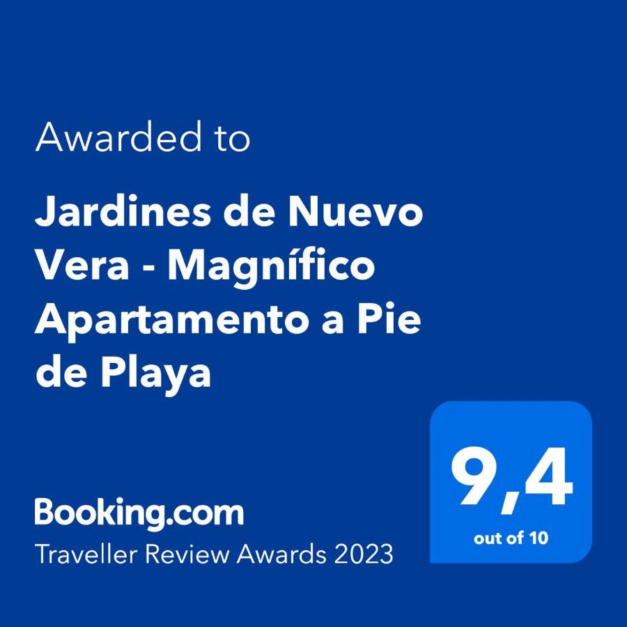 Jardines De Nuevo Vera - Magnifico Apartamento A Pie De Playa 外观 照片